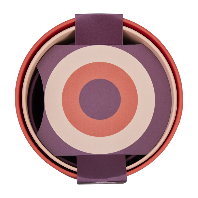 lex pott set 14cm korallenrot